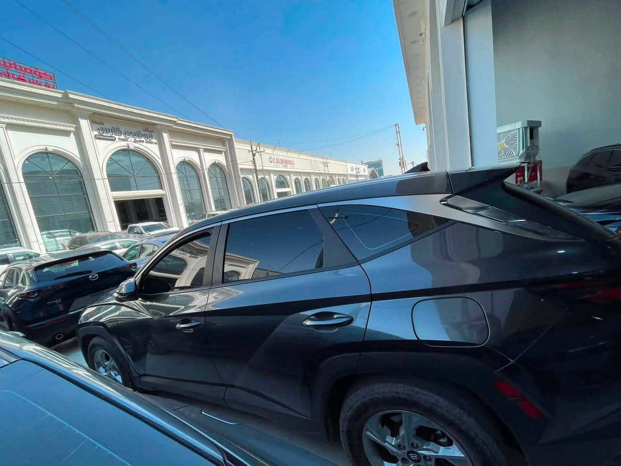 السلام عليكم
توكسان موديل ٢٤ وارد امريكي 
حادثها جاملغ وبنيد بدون داخل
مواصفات عاديه 
رقم كاتي 🏎️🏎️
هاتف  *********** 
السعر  ١٥٥. ورقه وبيها مجال
