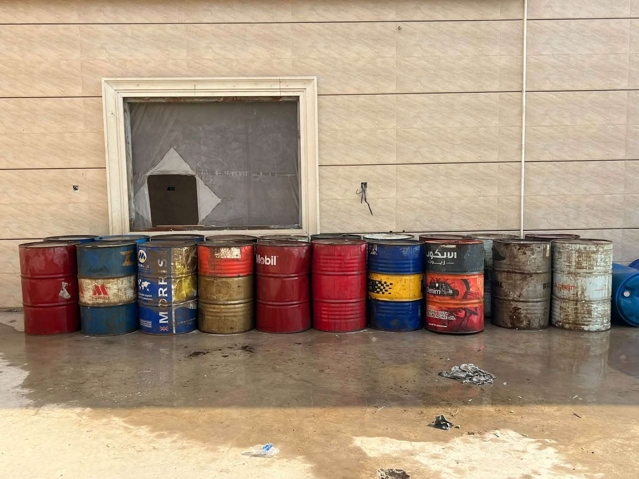 برميل حديد • مستخدم • كربلاء