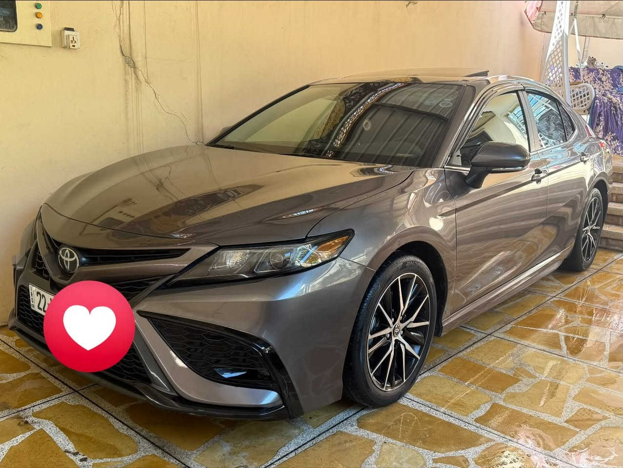 🚗 تويوتا كامري 2024 (وارد أمريكي) 🚗

المواصفات والحالة:

 الموديل: 2024

 المواصفات: وارد أمريكي

 المسافة المقطوعة: 19 ألف ميل

 الرقم: أربيل (باسمي والتحويل مباشر)

 البودي والحوادث: مكفولة بالكامل (بدون صبغ، بدون 
دواخل، بدون إيرباكات دعاميه اماميه فقط امبدل )

 النظافة: سيارة مال جَنّاي، نظيفة جداً وبالواقع أحلى من الصور.

 الخدمات: جاهزة من كل شيء، شرط ألف دينار ما تصرف عليها.

📍 مكان السيارة: الموصل

📞 للتواصل والاستفسار: ***********

(ملاحظة: الشاري الجاد يتصل فقط لطفا، والسوق مليان وكل شخص يشتري وي بيع براحته).
