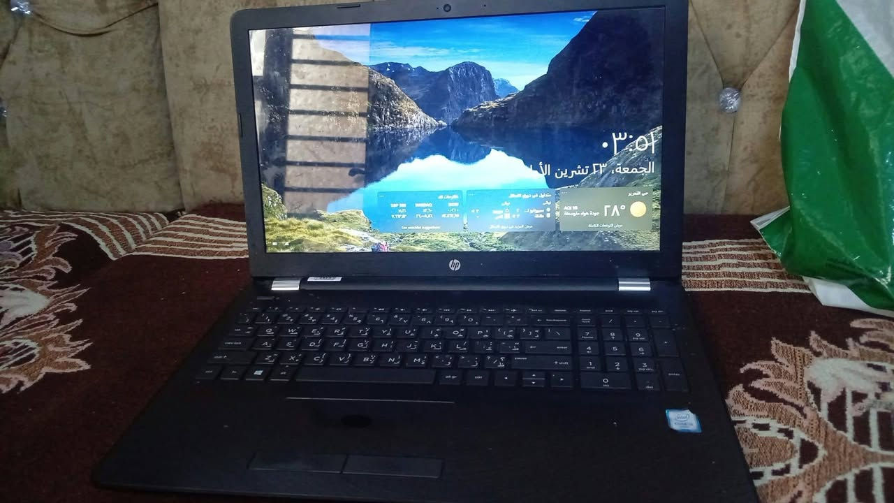 لابتوب HP • i3-6006U • SSD 256GB