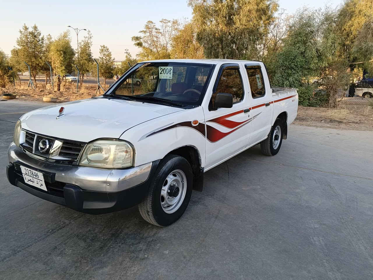 نیسان مۆدێل 2008 مە کینە بەخاخ ناوسور مزایدە کتاب مزایدە ئەسڵی لەگەڵە بێ دەعام بێ لێ دراو پەلە پەلە بۆیاخی هەیە نمونە یە لەجوانی قورسو پلێتی کامل پێوەیە مەکینەو گێر ئە کسل شانسی کامل بەشەرت سعری. 65 گەڵاو کەمێک مەجال.                    ***********.                    ***********
