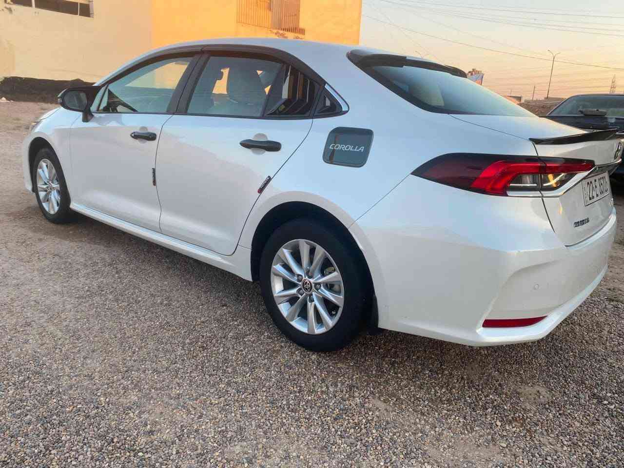كورلا 2023 خليجي رقم اربيل باسمي بارد بالجاملغ الخلفي والباقي مكفول كير محرك كفالة ماشية 85 مكانها فلوجة السعر 155 وبيها مجال ***********

نص مكتوب في الصور:
- Corella