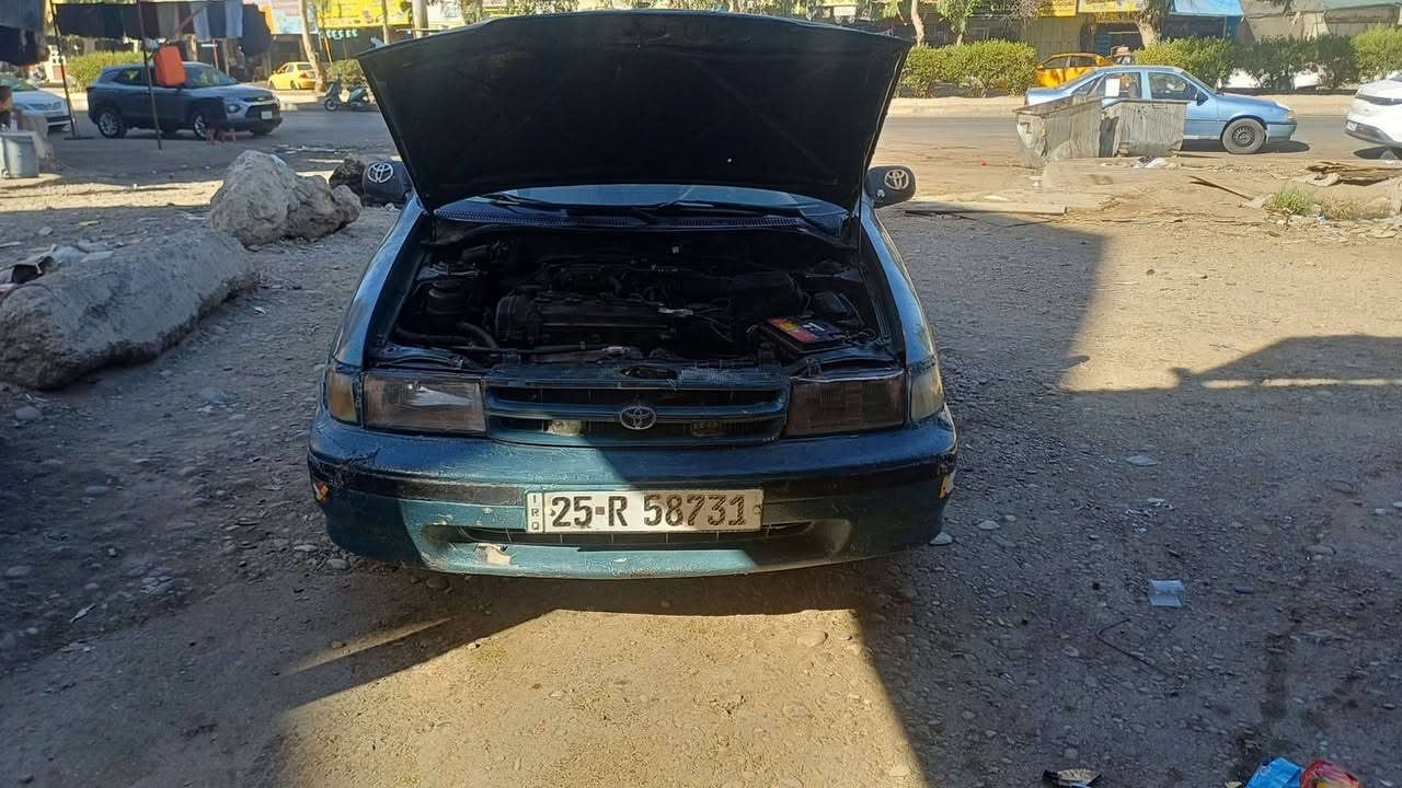 السلام عليكم 
كورلاه يسار بلادي دفتر بانزين 
موديل ١٩٩٤ كير محرك شرط رقم كركوك دولي شرط تحويل سنويه ل ٢٠٠٣٠ السعر ٣٥ مراوس هم يرهم ***********وتساب
