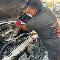 من مجمع حبتور لصيانة الباجيرو سياره الاخ ابو ياسر   تبديل دهن كير وكال...