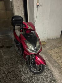 دراجه شحن ٥ بطاريات جدد وحده ضعفة بدلته جديده سويج بصمه جهاز سرقه المك...