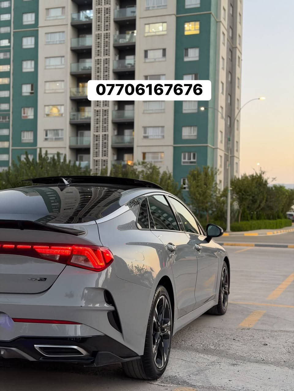 kia k5   gt line  2022  .76 km

سلام عليكم.   کیا جیتی لاین فول فول مواسەفات
سارەکە بەس بۆنیتی بۆیاخە بێ سارد تا بڵێی تازەو جوان ماوەتەوە
فول مواسەفات . رادار پێش . رادار دواوە . رادار تەنیشت کامێرا 
گێر ئۆتۆ. گێر ئادی  . 
٤ مۆدی لێخورینی هەیە. نۆرماڵ . کەستەم .کۆمفۆرد. سمارت 
ناو رەشو و سورە کوشن جلدە کوشن کارەبایە شاشە گەورەیە
 پانورامایە لایت و بەگلایت لیدو عەدەسەیە 
ئۆتۆ هۆڵد برێک بەسمە وایەرلێس جارج 
بە ناو خۆمەوەیە سەنەوی تازەیە گێر و مەکینە و کارەبای و پێشی بە شەرت   نرخی ١٥٥ مەعمەلەیکی زۆر کەم *********** 
*********** وەتسئاپ 

سلام وعليكم 
كيا K5 GT Line فول مواصفات
بس بونيد صبغ سياره بالحقيقه احلى من الصور
سعر 155 وبي مجال بسيط

نص مكتوب في الصور:
- ***********