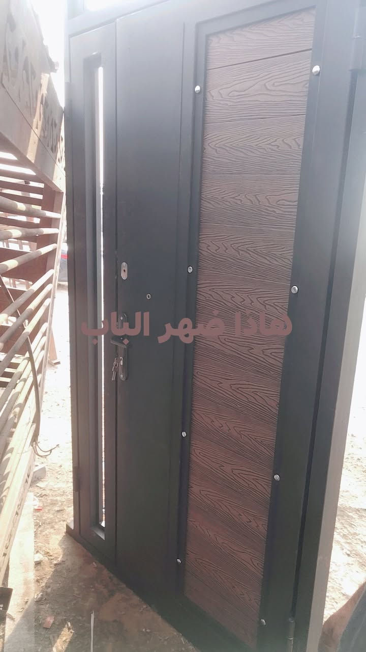 تم إكمال أبواب قاصه عدد 2 للأخ استاذ رعد من منطقة البلديات ان شاء الله تنال اعجابكم
للاستفسار الاتصال على الرقم *********** او واتساب لا نرد على الماسنجر

نص مكتوب في الصور:
- معمل حدادة العنكي *********** بغداد
- معمل حدادة العنبري
- ***********
- ماذا ظهر الباب