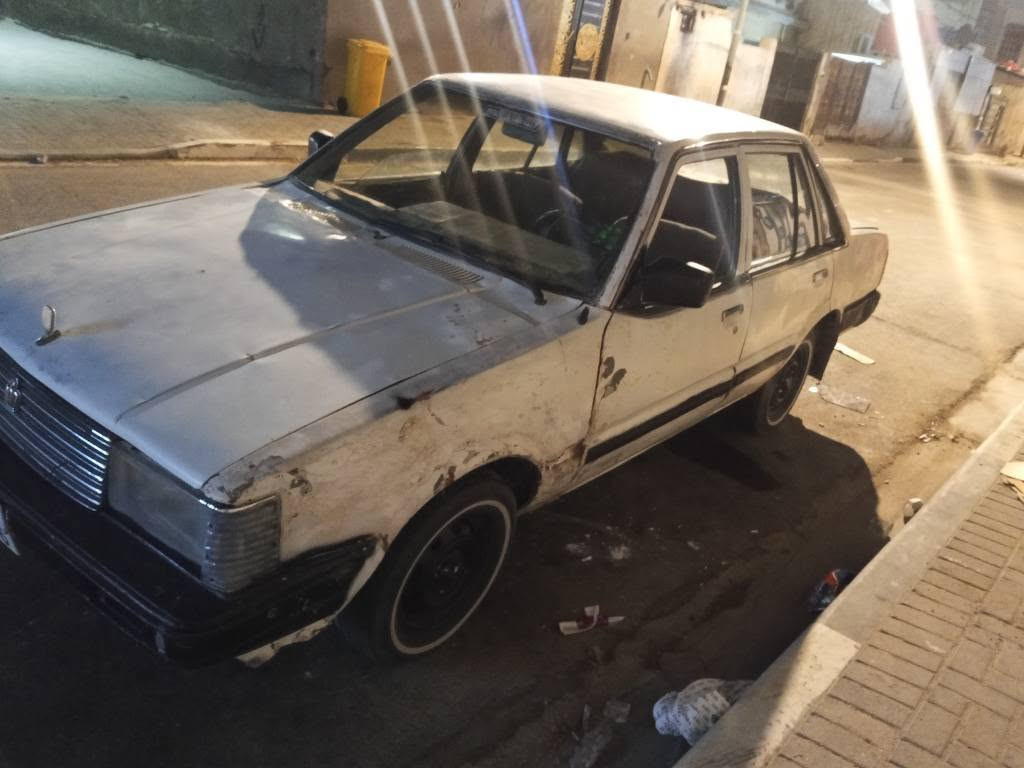 السلام عليكم الموديل 1987 رقم جديد كير ومحرك ونجي 4 ستندر واتماتيك حداده بس مزانيه تخم تاير جديد كهربائية شقاله ريدله ترتيب العلوان البصرة حي المهندسين الغبله رقم الهاتف *********** البصرة, العراق
