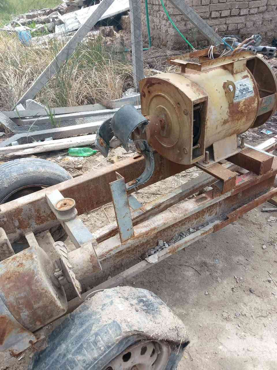 للبيع مولد كيا راس توليد + عربانه
راس توليد شغال ملف اصلي 24Kw

رقم الهاتف ***********
