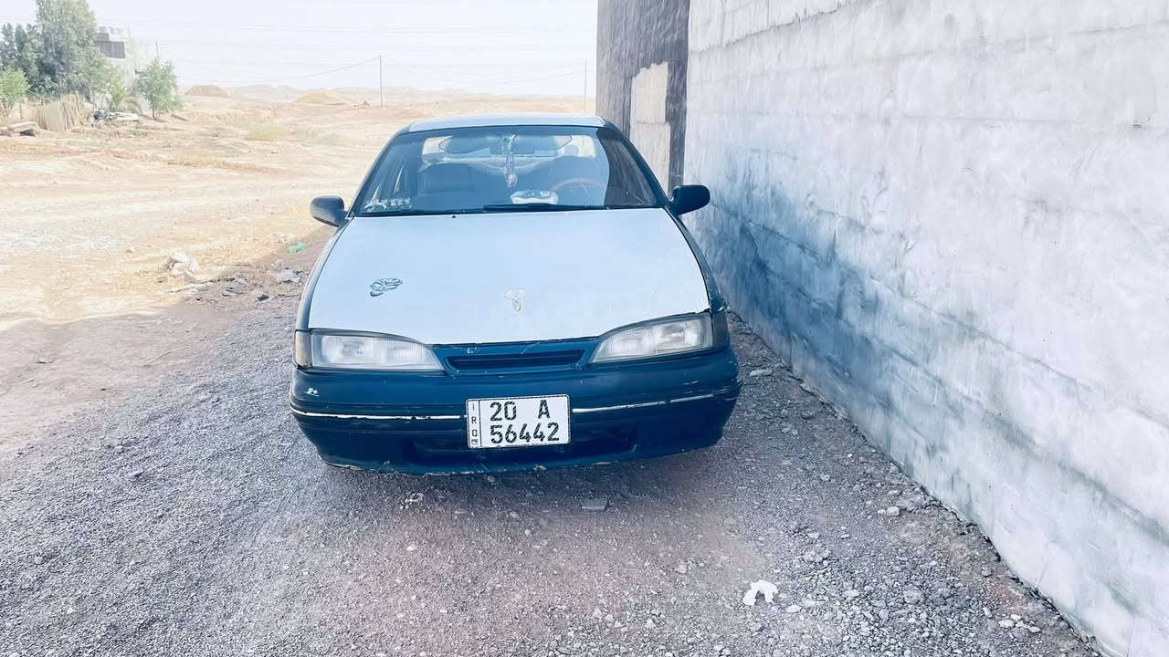 سيارة دايو برنس ٩٤ للبيع نضيف مابي عيب ٣٣بي مجال رقم جديد سنويه جديد بسمي *********** مكان خانقين
