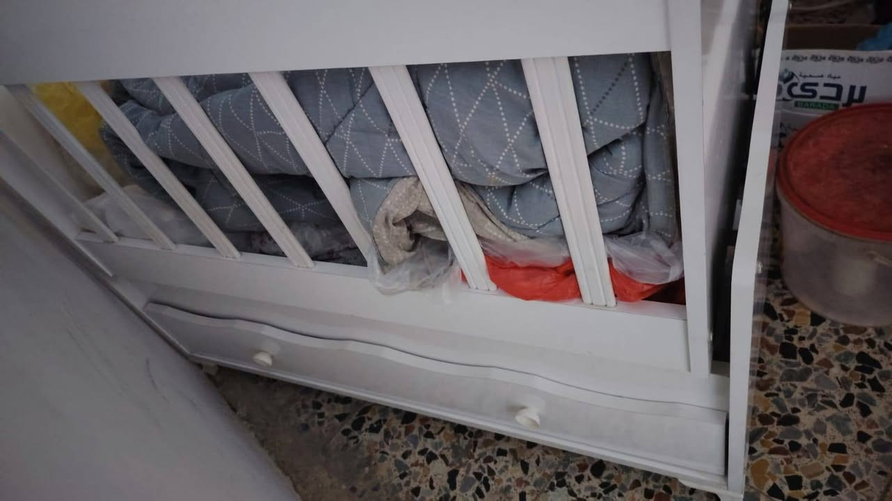 جرباية طفل ممستخدمه ابدا فقطمن شلت تضررت من خلف ومابيها شي. حالتها جيدة يكفي لحد عمر س
مكاني بغداد دورة شارع ٦٠
***********
عمرسنتين
سعر ٦٠ وبي مجال بسيط
توصيل ماعندي
