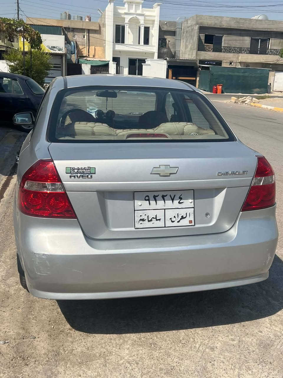سلام عليكم. اول اقراء المنشور جيدأ 
واذاعدكم اي استفسار اني بلخدمه/سيارة شوفرليت اڤيوا موديل 2009/ كير عادي نص حزام صبغ بطاريه جديدة واربعه تايرات كلها جديده وتبريد فول شغال مكينه 16 سنويه منتهيه وسعر 55 وبيه مجال رقم *********** مكان كركوك
