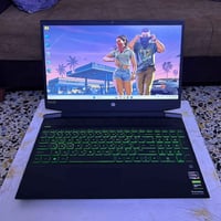 #الوحش HP Pavilion Gaming Laptop  🔥 💚  لابتوب خاص للألعاب و المونتاج و...