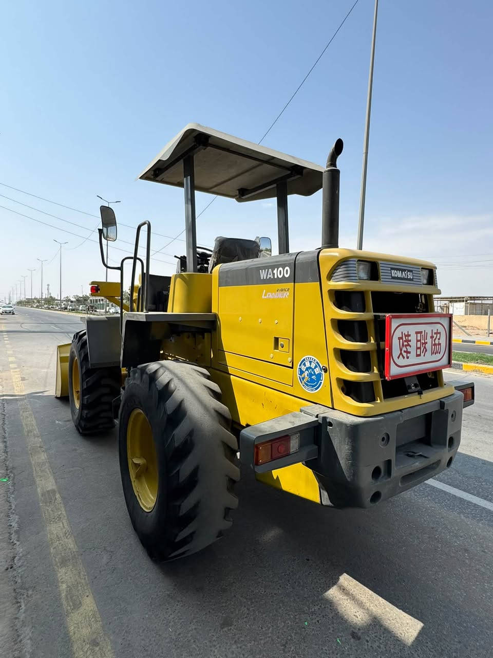 كوماتسو W100 • دخول جديد • ٦ سلندر
