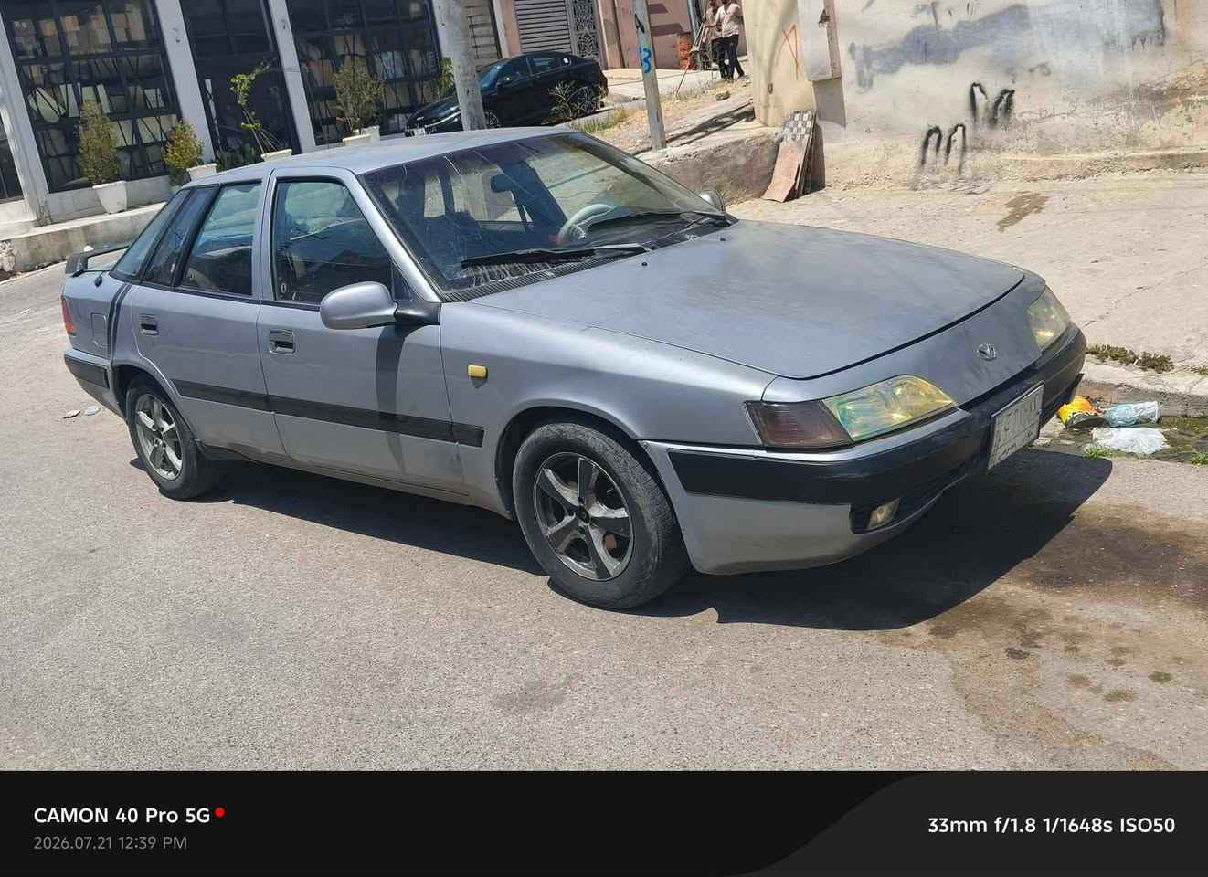 دايو اسبيرو موديل 96 كير ومكينه فكترا 18 نوزل بلادي تبريد
سنويه لي نهاية 2029 هزة جديده شرط التحويل من الشرعي
سياره نضيفه مابيها ضربه ولا خياس شرط (25) وبيها مجال للشراي
*********** 
***********

نص مكتوب في الصور:
- CAMON 40 Pro 5G
- 2026.07.21 12:39 PM
- 33mm f/1.8 1/2146s ISO50
- CAMON 40 Pro 5G 2026.08.10 04:22 PM 23mm f/1.8 1/602s ISO50
- CAMON 40 Pro 5G 2026.07.21 12:39 PM 33mm f/1.8 1/1648s ISO50
- 2026.08.10 04:25 PM
- 38mm f/1.8 1/100s ISO96
- CAMON 40 Pro 5G 2026.08.10 04:25 PM 38mm f/1.8 1/100s ISO66