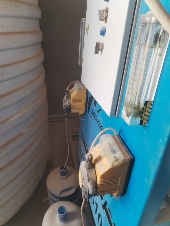 منظومة ماء RO • ٢٠٠٠ لتر/ساعة • خزانات ٥٠٠٠ل ×٤