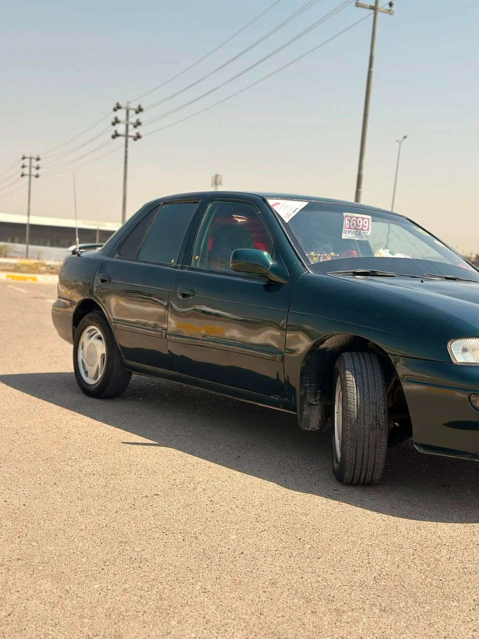 كيا سيفيا : موديل 1997 لون زيتوني ☘️

رقم واسط بأسمي : تحويل ثاني . سنويه ل 27
 
نضاافه فول احله من الصور بهوايه☑️

صبغ ومسكره جديده✔️

صدر امامي خلفي جديد ✌️

تايرات أمامي خلفي جديد☑️

محرك وكير جديد ✨

كهربائيات كلهه شغاله✔️

لايت زنون عالي ناصي✌️

ماسدات جددد👍

بك لايت جديد أشاير زنون✨✔️

غرفه داخليه نضافه فوووول ☑️

السياره كامله على آخر حبايه ما بيهه نقص✈️

السعر 36$ وبيهه مجال كلش قليل

الاتصال ***********
