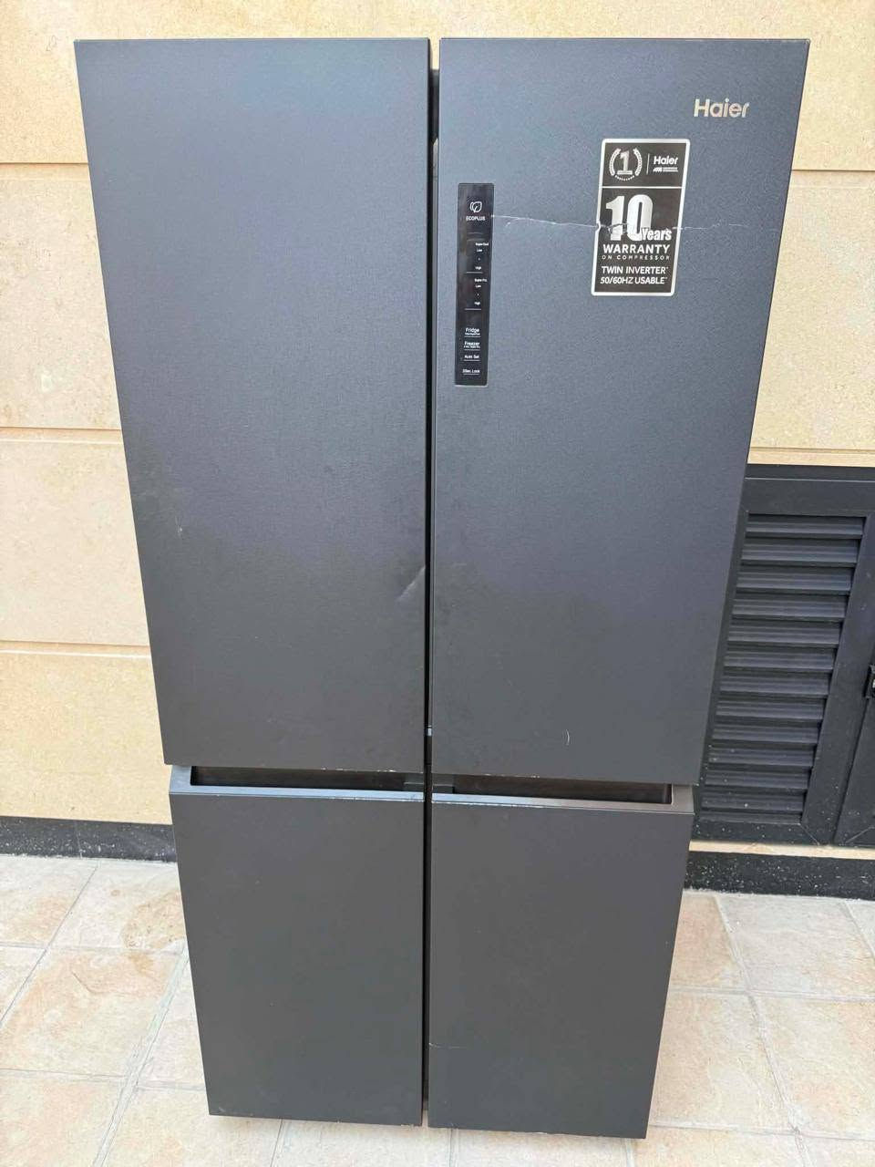ثلاجه هايHaier  اربع أبواب  قبل سنه اخذته الوصل موجود بس نقلت غير بيت صار بيه ضربه بالباب والله ماخذها مليون وب800 انطيني بيه 800الف وبالعافيه  مكاني بغداد الكاظميه
صاحب الرقم الثلاجه ***********
مكلف بالنشر اتصل وتدلل بيه مجال 
ثلاجه هايHaier  اربع أبواب  قبل سنه اخذته الوصل موجود بس نقلت غير بيت صار بيه ضربه بالباب والله ماخذها مليون وب800 انطيني بيه 800الف وبالعافيه  مكاني بغداد الكاظميه
