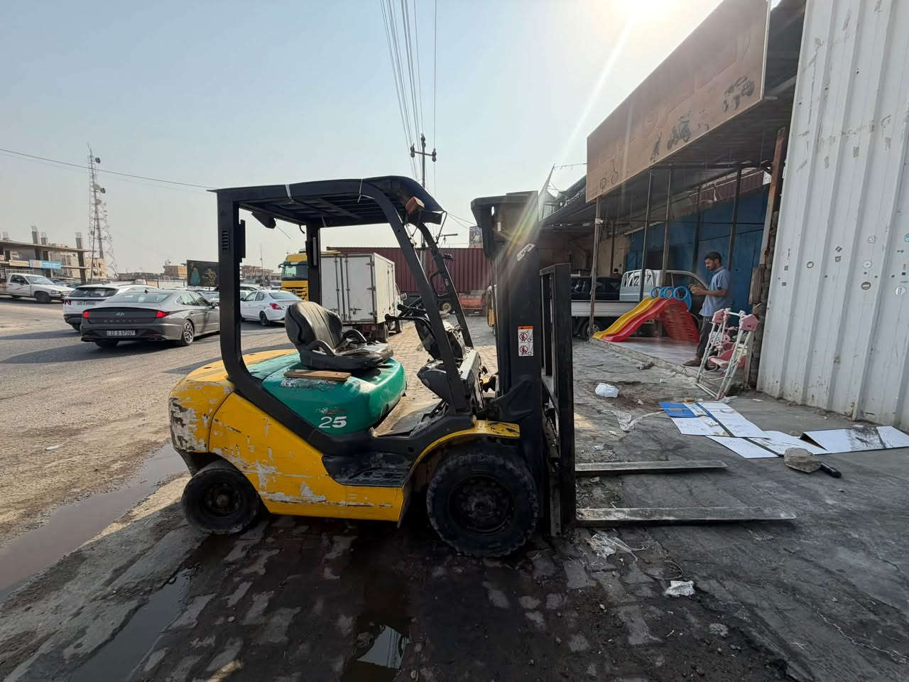 كوماتسو • ٢٫٥ طن • مبدل كازكيت