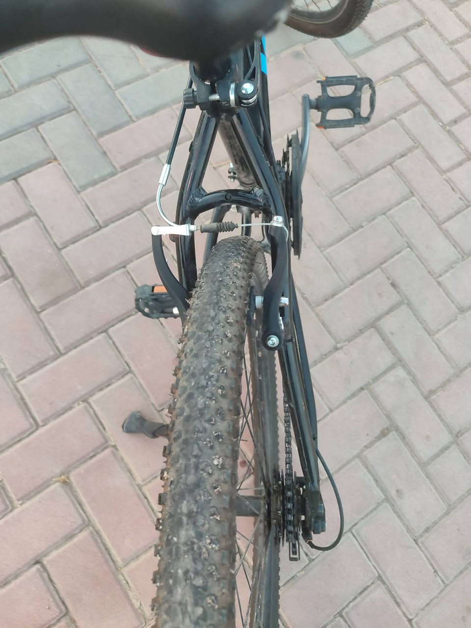 بايسكل KARRA سبورت جبلي
نظيف جدا، صارلي شهرين من أخذته فقط.

إطار ألمنيوم 6061 خفيف.

دبل أمامي مريح.

بريكات قوية جدًا.

كير أمامي شيمانو 3 سرعات، والخلفي 7 سرعات الخلفي مو شيمانو لأنه انكسر أثناء الشحن وتم تبديله.

وقافية (ستاند) ثابتة وقوية. وكلش حلو

العيب الوحيد شخط بسيط بهيكل البايسكل و المقعد

هدية ستاند موبایل + قفل.

السعر : 270 ألف دينار وقابل للتفاوض بالمعقول.

للتواصل واتساب أو اتصال : ***********

رجاء، شراي تواصل موشراي لا تعبني
