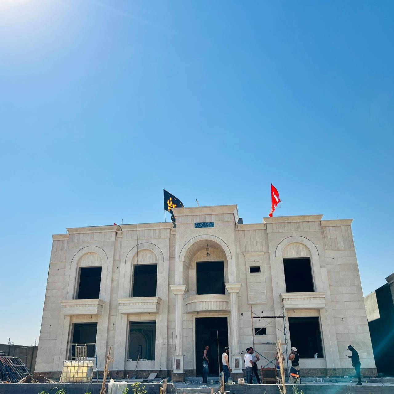 زياد للمرمر تغليف الواجهات والبنيات *********** وكوبنات مرمر حلان تطعيم
