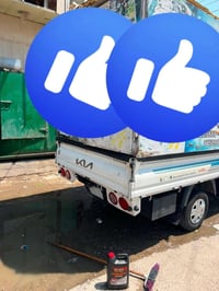 كيه بنكو موديل 23  ماشيه 95 الف السياره برغي ما مفتوح بيها ونظيفه مثل ...