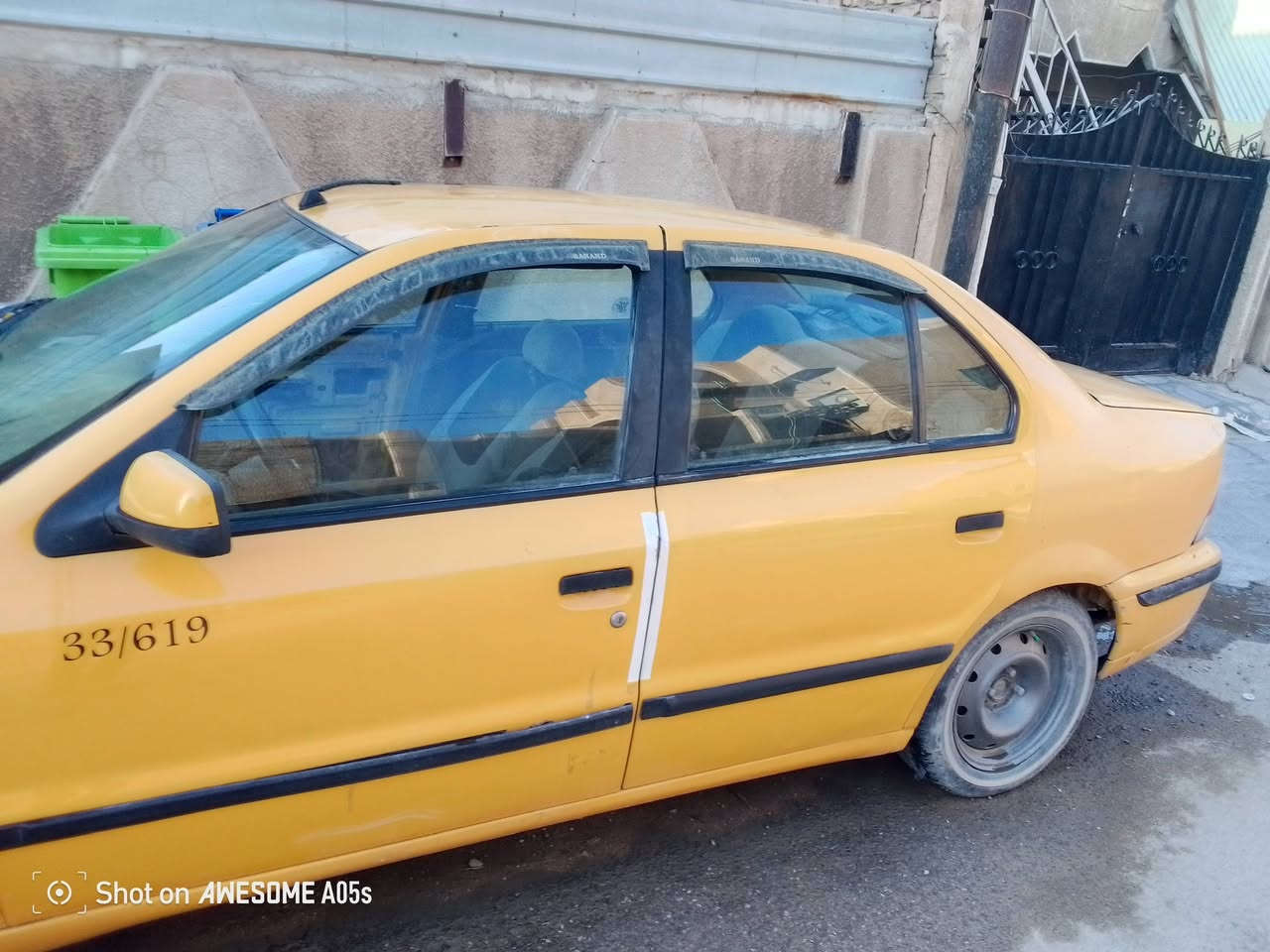 سلام عليكم سمند موديل 11سيارة مابيهة خياسات نضيفة بيهة ضربة بل جاملغ امامي مبدل وبنيد فقط سيارة مصفرة هية وغرامات سيارة عوزهة ولفات عوجتهن وتركتهة ماصلحتهة متوازي على بيعتهة ب18وبيهة مجال مكاني بغداد حي الجهاد ***********وتساب

نص مكتوب في الصور:
- Shot on AWESOME A05s
- 33/619 Shot on AWESOME A05s