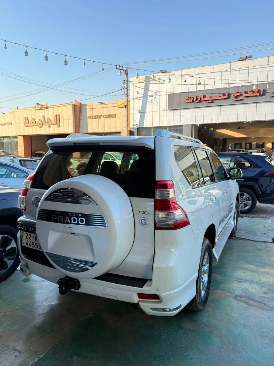 للبيع او للمراوس

تيوتا برادو خليجيه كويتي باب اول 

رقم اربيل مميز

سعره 235
2016 

V6 4000.cc

فول 1/1

دبل سبير 
دبل تانكي
فتحه 
شاشا كبيره
كرسي كهرباء
تحكمات ستيرن 
7 راكب 
ماشيه فوك ال 200
السياره كير محرك صدر خير من الله

علماً السياره وارد الكويت وكالة الساير بيه رش اربع 5 قطع بدون ضرر بدون دواخل

***********
