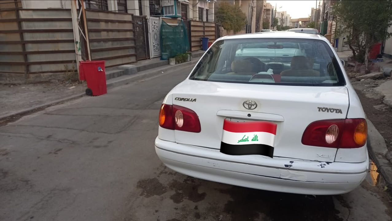 كورلا موديل 1998 ام عيون سياره كير اوتماتيك جديد شاده مال حاويه كير ومحرك تخم تاير سياره مصبوغه لغرض جماليه موجوده صورهة قبل الصبغ كلشي مابيهة تكم نضاف قماره نضيفه رقم بغداد  السعر 45 وبيها مجال.  ***********   مكان بغداد الغزاليه
