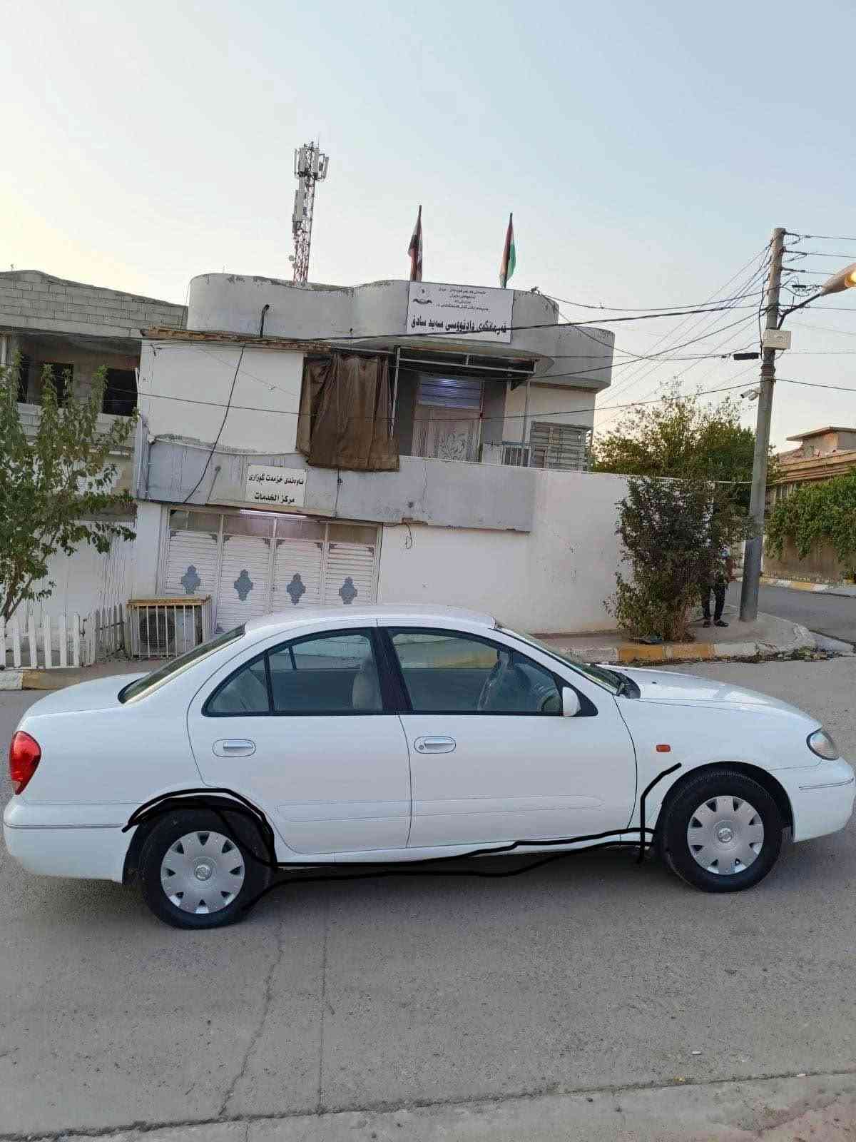 نيسان صني ياباني 2009سنوية جديد صبغ يبين بصورة دوسه شبر جاملغ صبغ سيارة بسمي ***********سعر98$ كركوك, العراق
