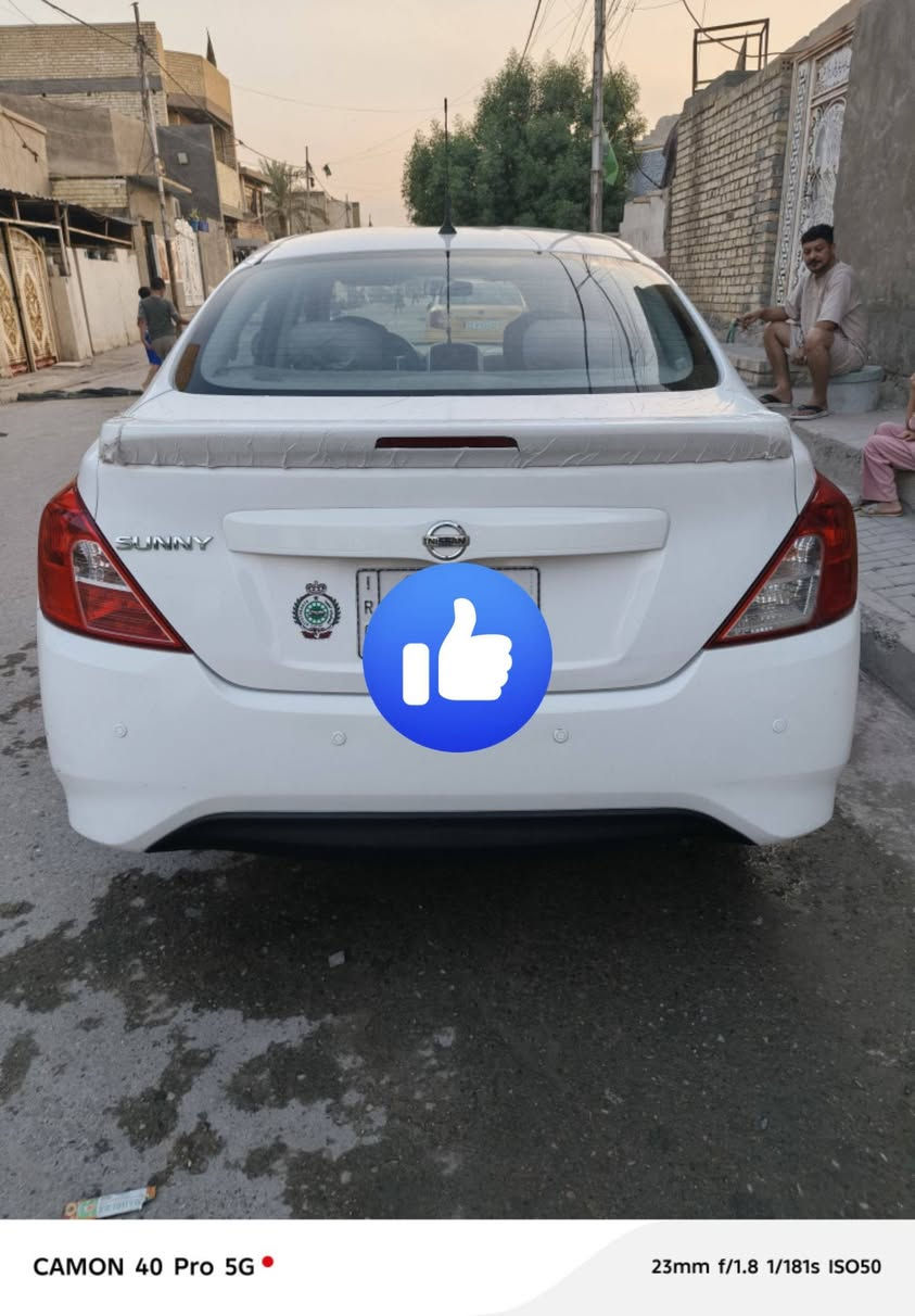للبيع نيسان سني هندي بليته زركه مديل 2021
ماشيه 111
سياره مكفوله عده رصعه بلباب زغيره وبارد بل بنيد زغير كلش بعده ممعمر 
السعر 105 مكاني بغداد ممتواجد عل خاص 
سنويه منتهيه 
الرقم ***********

نص مكتوب في الصور:
- CAMON 40 Pro 5G 23mm f/1.8 1/181s ISO50