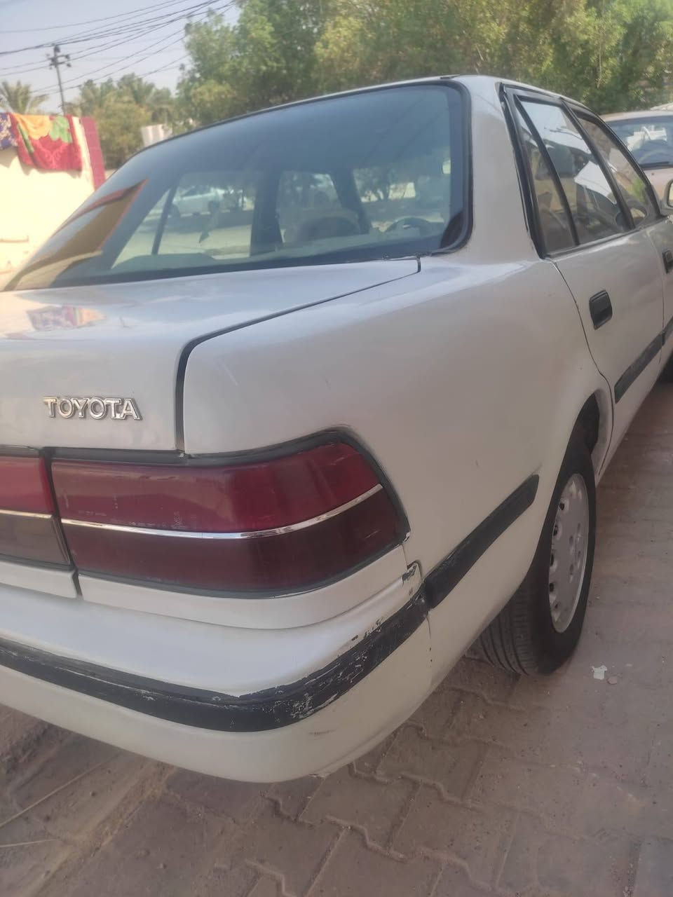 سلام عليكم 
سياره كرونة عضم مديل 89
محرك حاوية حدادية نص 
تخم تاير جديد لون أبيض
دواخل نضيفة السعر 35
الاتصال على الرقم 
***********
