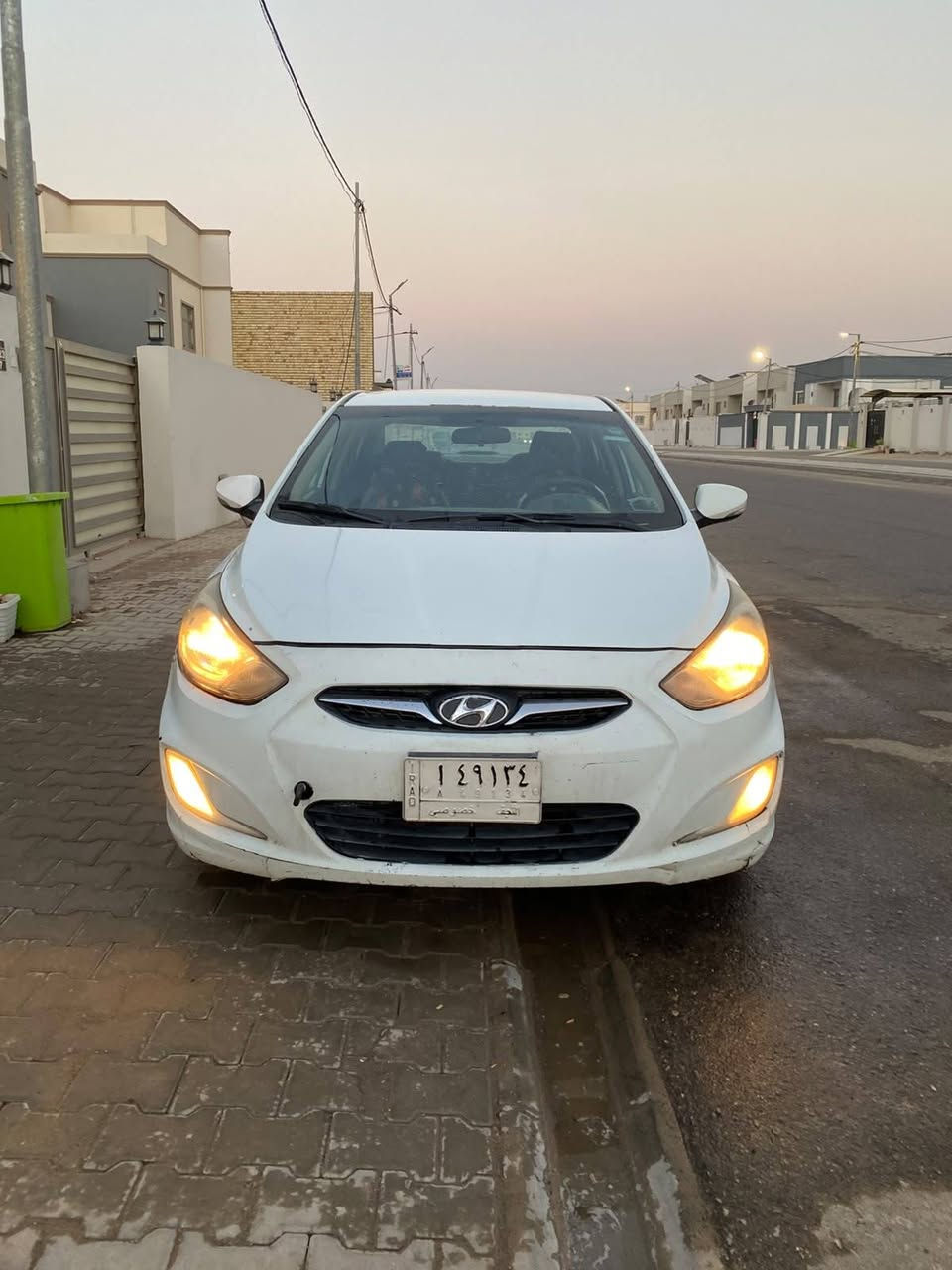 السلام عليكم اكسنت للبيع 13 خليجي محرك 160 قطرتين محرك وكير جيدات تبريد ممتاز  رقم نجف باسمي سنوية 27 جاملغ امامي مبدل قليل صبغ باب السايق على كد شبر والجاملغ الخلفي ايضا على كد شبر بالذيل وشخوط بسيطة باب الصدر ومربع قليلة صبغ السعر 85 العنوا ن النجف الاشرف  موبايل ***********
