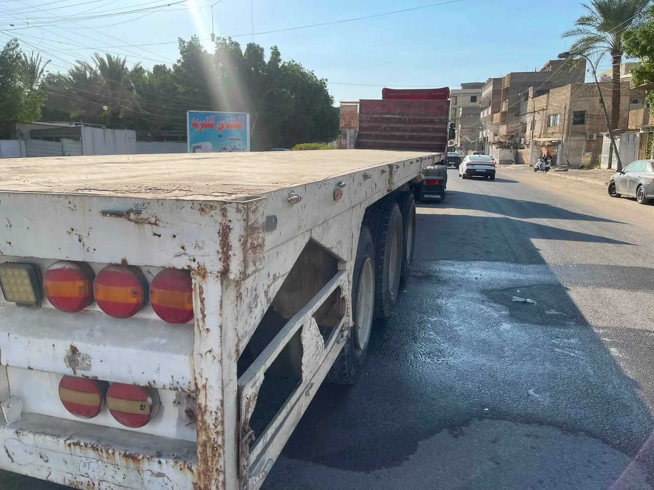 السلام عليكم عربانة طول 13و70
دناكير 16 مربع 
المكان بغداد السعر 55
***********
