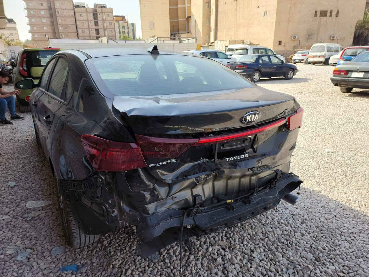 كيا فورتي موديل 2020 وارد امريكي ضربة من الخلف قبق جنطة لون اسود ماشية فقط 14500 ميل
مكان كربلاء 
السعر 135
للاستفسار على الرقم ***********
