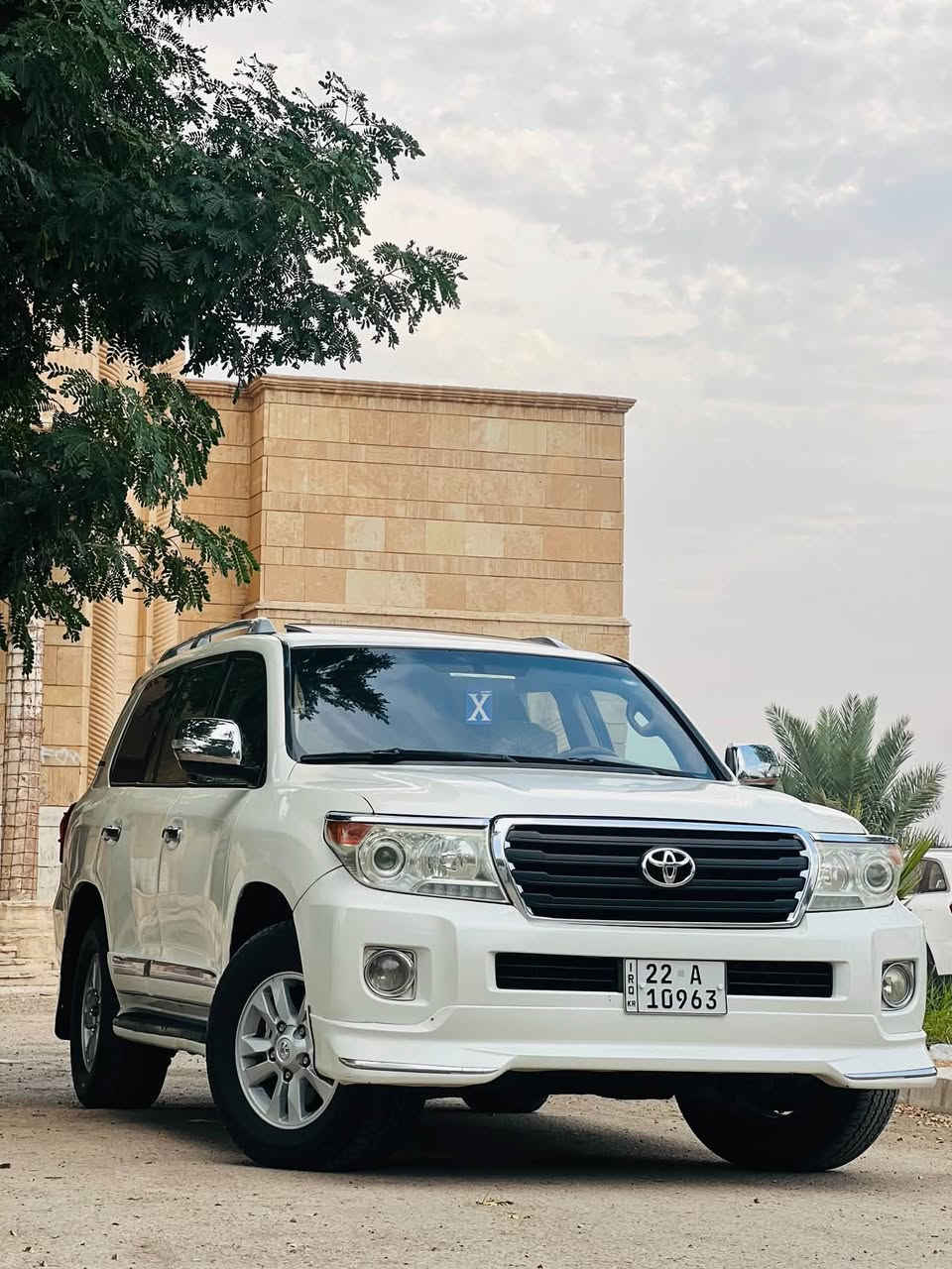 لاندكروزر ٢٠٠٩ • رقم اربيل • فتحة سقف