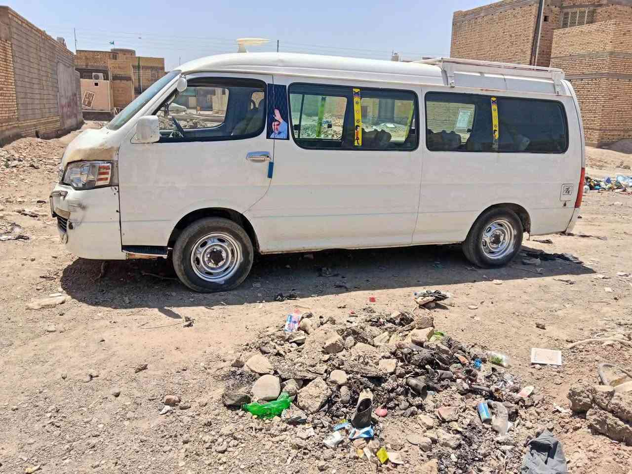 سلام عليكم سياره جنبي اجوان موديل 14 مكينه وكير صالي 18 يوم من شادهن حاويه مالته بلاد مكينه بيه شلعه شك الكاع سياره خير من الله مال جناي بيه ضربه بل صفحه الكصيره ومعمره  عليه غرامات مليون و800عله مشتري سعر45 وبيه مجال الطيبين رقمي ‭***********‬
