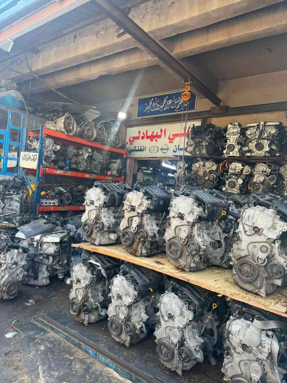 يوجد جميع المحركات والكيرات  نيسان - انفنتي جملة ومفرد
