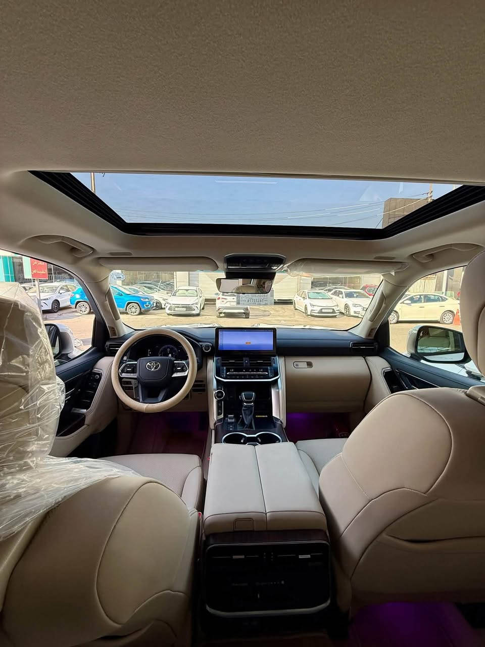لاندكروزر  GXR Limited,s   2026
ضمان ساز 
عداد فقط 1,000 كم | بحالة الزيرو 

فول مواصفات
محرك 4000  V6 تنفس طبيعي
نظام السلامة المتطور Toyota Safety Sense (TSS)
رادار ومنظومات أمان متطورة
مثبت سرعة تكيفي
نظام التحذير من الاصطدام
نظام المحافظة على المسار
4 كامرات 360 درجة
انارة داخلية لدات 
وباقي المواصفات معروفه من تويوتا

🛡️ ضمان 5 سنوات من تويوتا 
🔧 صيانة مجانية لغاية 40,000 كم

🔥 عداد 1,000 كم فقط!
سيارة بحالة الزيرو وفرصة مميزة جداً لعشاق ملك الطرق لاندكروزر 

العنوان : بغداد - معارض البياع - الشارع الرئيسي

رقم اربيل بأسمي تحويل مباشر

للتواصل : ***********
***********
