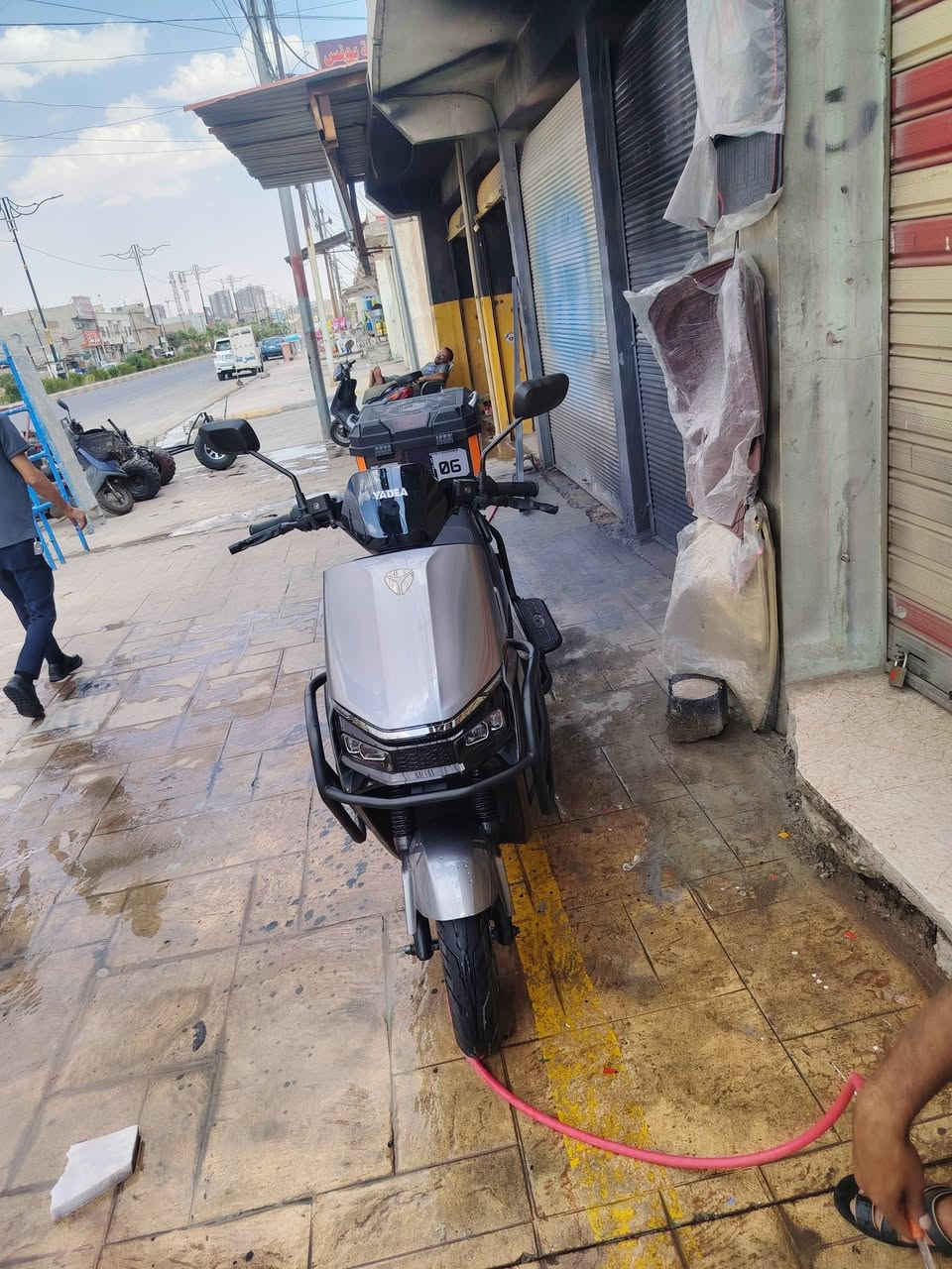 🔴لبيع درجه شحن نوع ياديا GT60
🟢بطاريات عدد 6 
➕3 نمر سرعه ومثبت سرعه 
استعمال مدت شهرين مع ضمان سنتين ع بطاريا وسنه ع عقل وملف ودرجه وتر بروف ضد الماي 

🟩السعر مليون او 200 وقابل التفاوض بيك خير ودلل 
📞***********
