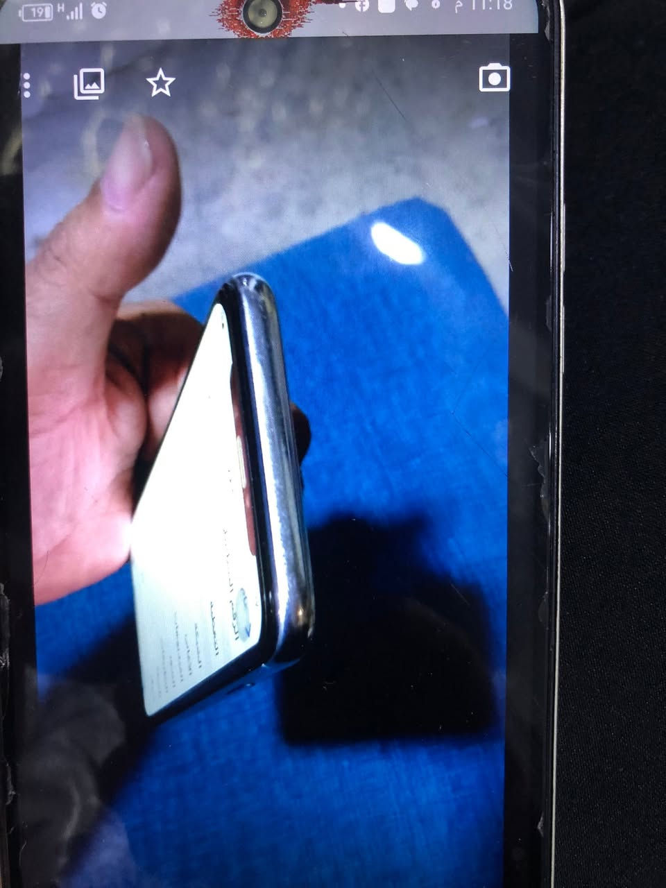 اكس للبيع اومراوس جهازنضيف حيل مبدل بطاريه فقط ذاكره/٢٥٦فيس ايدي شغال جهاززلغ مابيه سعره/١٥٠مكاني بغدادمدينت الصدر***********
