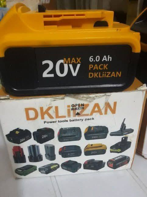 🔋 بطارية DKLiZAN 20V MAX 🔋
⚡ سعة 6.0Ah
🛠️ مناسبة للدريل وأدوات العمل اللاسلكية المتوافقة
💪 أداء قوي ووقت تشغيل مناسب
✨ بطارية عملية للاستخدام اليومي
اثنينهم ب٢٥ الف وتوصيل مجاني
للاستفسار او الحجز واتساب ***********
