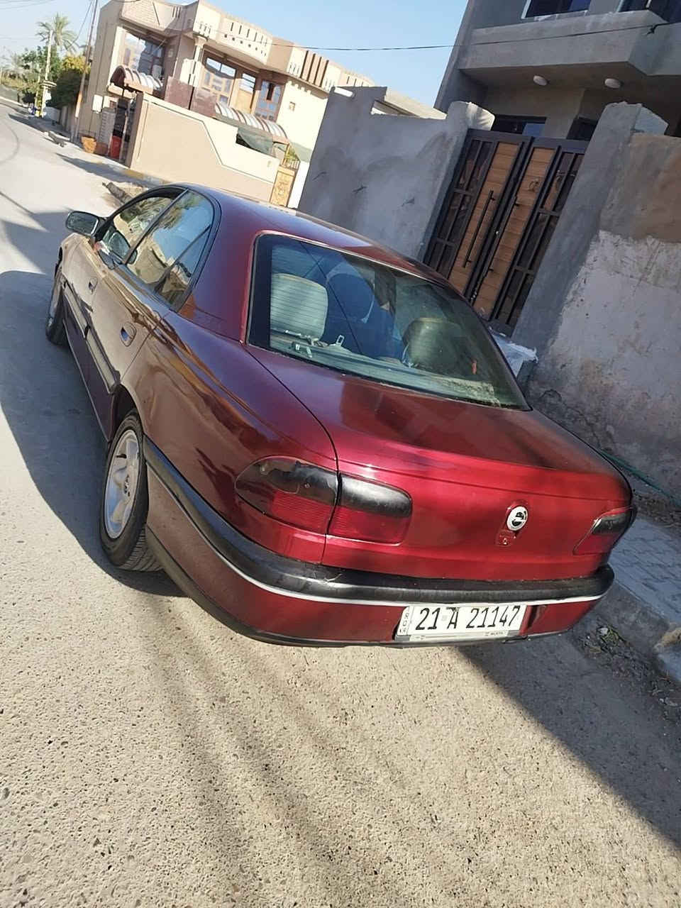 اوبل بزون 94
كير محرك وانجي 6سلندر كفاله رقم سليمانيه صبغ جماليه كفاله من ضرر قوي وخياس سياره جاهزه كهربائيات كله شغال 
تبريد ثلج ، كير اوتو  ، سلايت سنتر ريمونت ،  سعر 42 بيع او مراوس حسب القناعه ***********ديالة دلي عباس
