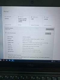 ديل 5480 • i7-6600U • SSD ٢٥٦GB
