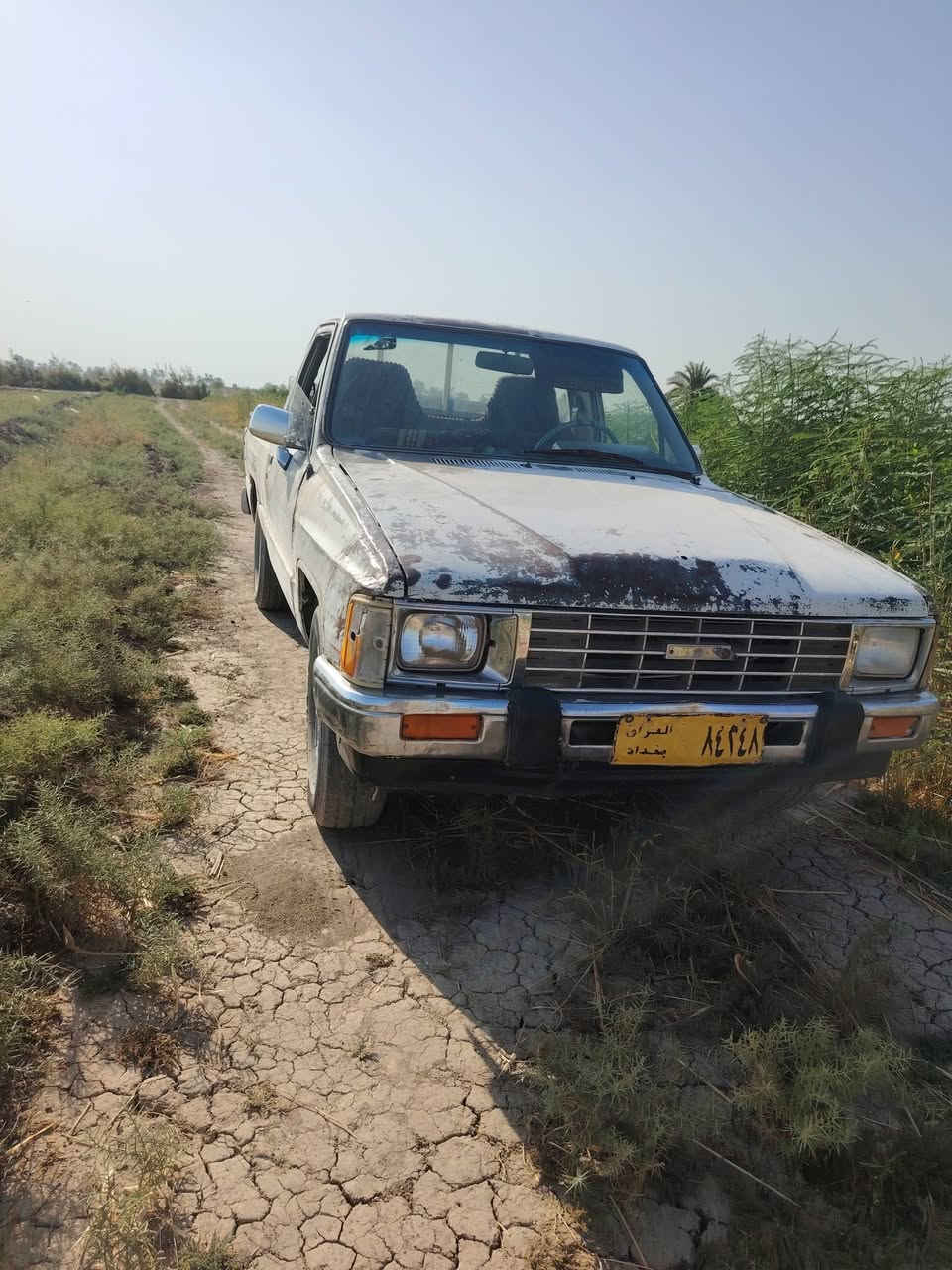 سلام عليكم من رخصت مدير الكروب للبيع بيكم تيوتا موديل 87 رقم بقداد تحويل محرك جديد تايرات نص عمر صدر كير مكفولات مكان واسط صويره ستفسار ***********
