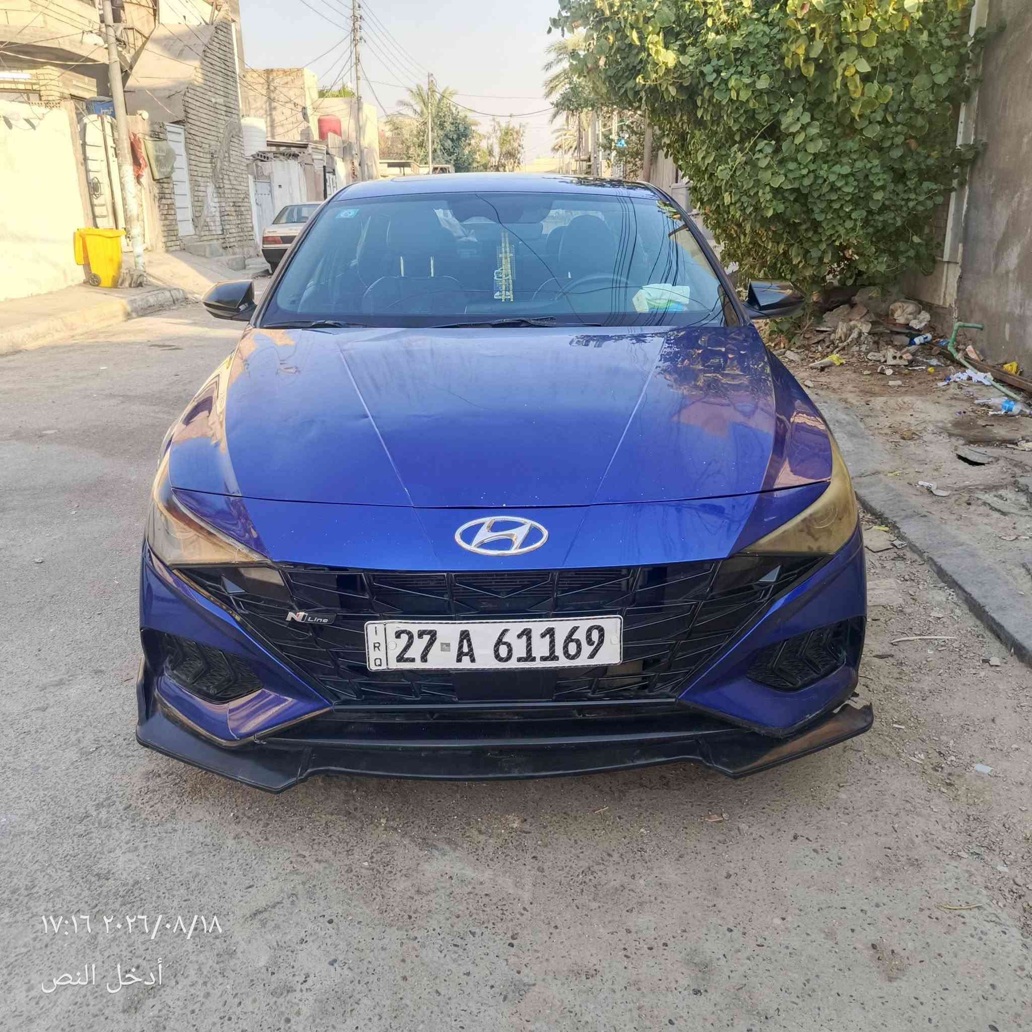 سلام عليكم ورحمه الله سياره انتره 2023 شهر 12 سياره فول موصفات رقم ناصريه جاهزه ع اخر حبايه الشراي فقط يتصل مكاني كربلاء الحر كلشي موجود بصور السعر 140 بيه مجال 
***********
