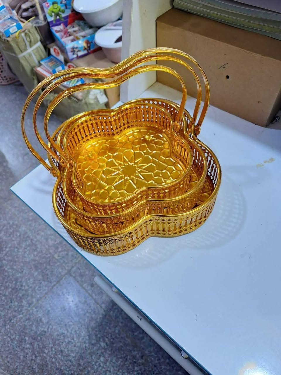 سيت مقدمة ذهبي ثلاثي طلاء ثابت 
سعر السيت  17500
عنوان حلة شارع  60 بناية مطعم ادم  واتساب  ***********
 تلكرام   https://t.me/MUS2lwBgzjQ5N2My
