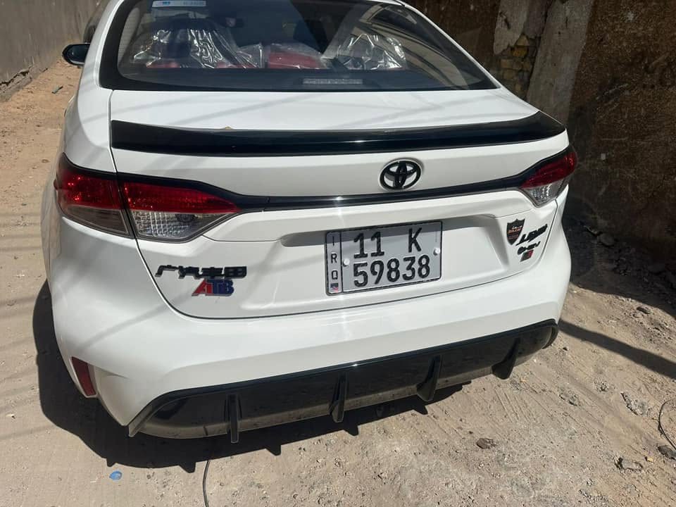 كورلا جي ار موديل ٢٠٢٥ رقم بغداد ماشيه ٨ الف زيرو 
خمس كامرات داخل احمر كرسي كهرباء السياره واحد على واحد الكشن الخلفي محد كاعد عليه مكفوله من الرصعه والشخط 
***********
