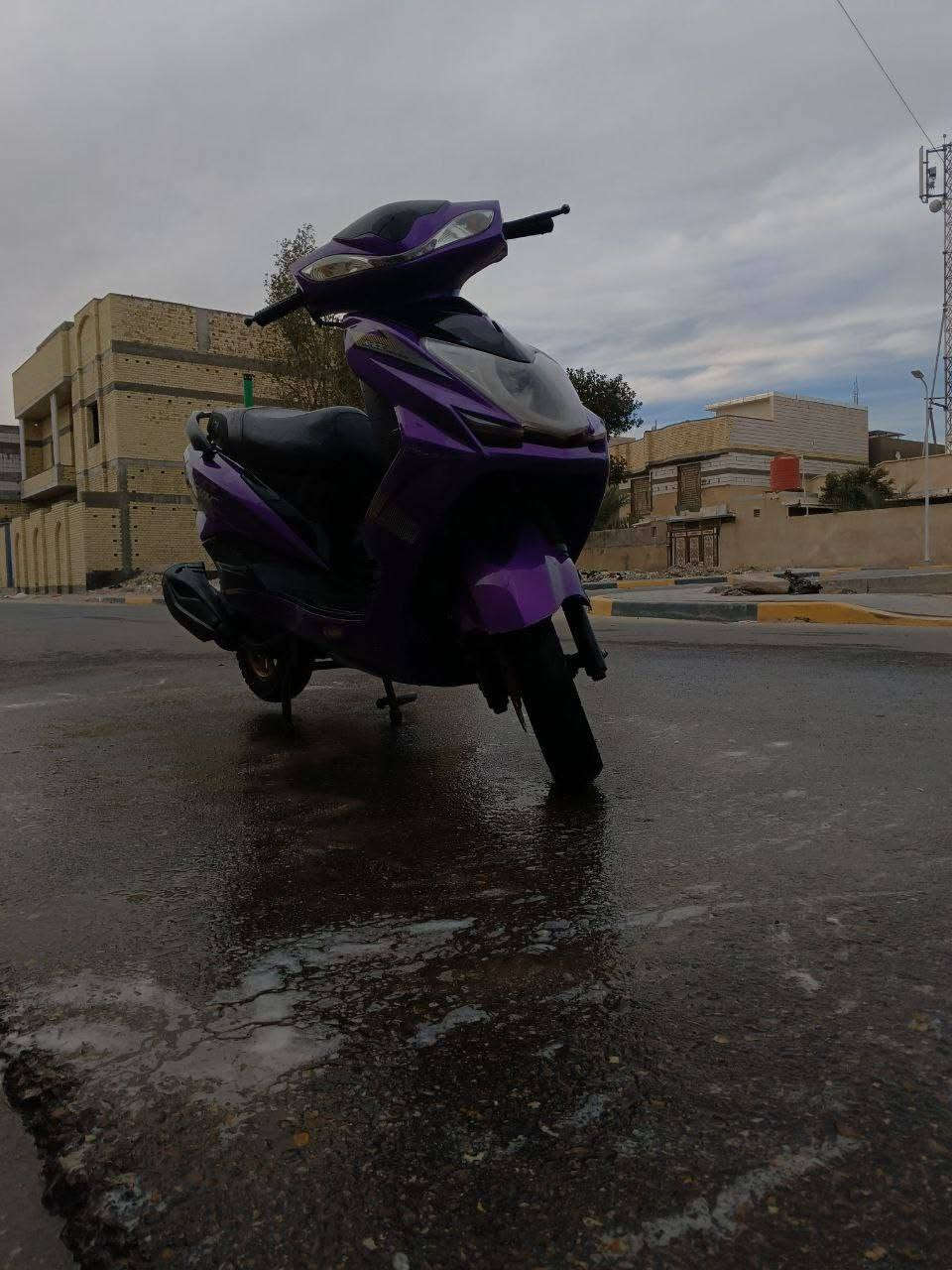 دراجه سكنس للبيع كلشي شغال بيه و بيه خيط تبخير خفيف كلش و شرط هندر واحد و صلف مره وحده تشتغل ماكن البصره زبير
