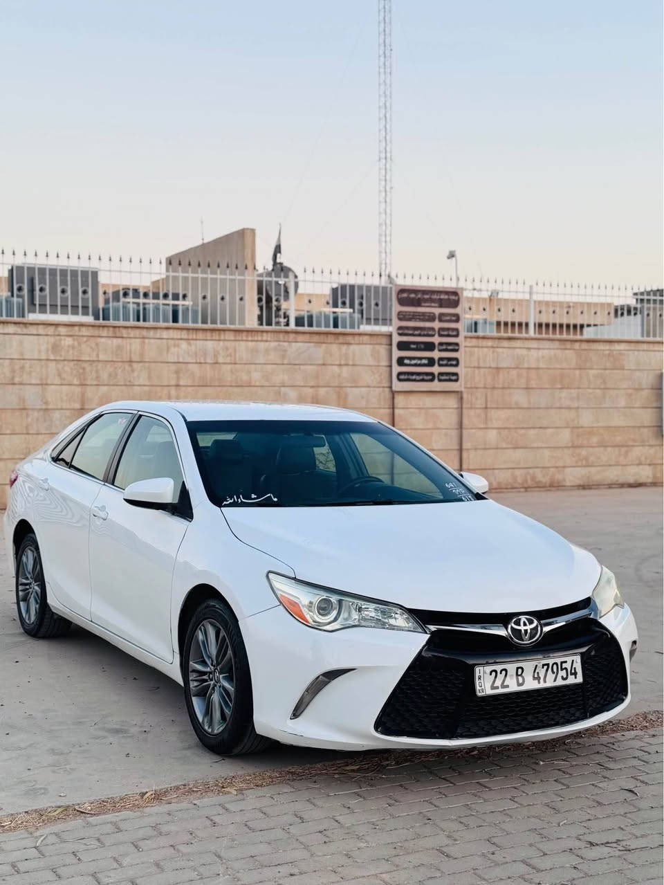 ﷽

‎‏‎‏‎💎⚜️للبیع

‎‏‎‏‎‏⚜️ camry ⚜️/
2015⚜️, 
 
تويوتا كامري
مودیل 2015 شكل جديد
مواصفات امريكي SE
ابيض ثلجي
كير اوتوماتيك وعادي
سوكان شفت
كشن نص جلد
شاشة جبير
رادار
تراكشن
ايكو
تحكم ستيرن
ويل كروم ١٧
سيارة بي ثلاث قطعة صبغ بدون دواخل بدون شاصي بدون بطانة
بي مكانين تعديل بارد صغير 
سونار موجود بل منشور
 رقم زينكة جديد 
بي بطاقة بنزين
شرط تحويل غرامات 
كير و محرك بشرط محرك مفتوح بدون صوت و بخار 
ماشي 187الف حقيقي
تبريد ثلج ❄️ 
تاخم صدر بشرط
تاخم تايرات جديد
سيارة حيل حيل نضيفة
بدون شخط بدون رسعات
بمعني كلمة جديد حلوة
سعر 127بي مجال بسيط
رجاءً كلشي موجود بل منشور اذا مو شراي لاتخابرني 
***********
***********
مكان كركوك Singapore
